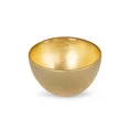 Patera ze szkła artystycznego złota - ∅ 12 x 7 cm - złoty 1
