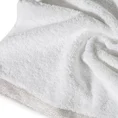 Ręcznik z delikatną bordiurą - 70 x 140 cm - biały 5
