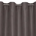 Zasłona ADELAIDE z miękkiej tkaniny o zamszowym chwycie i drobnym strukturalnym wzorze - 140 x 250 cm - grafitowy 4