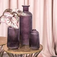 Wazon GENA z barwionego szkła artystycznego - ∅ 12 x 35 cm - fioletowy 2