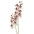 STORCZYK kwiat sztuczny dekoracyjny z płatkami z jedwabistej tkaniny - ∅ 6 x 57 cm - jasnoróżowy 1