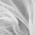 Firana CARLA z matowej etaminy z efektem deszczyku - 140 x 270 cm - biały 8