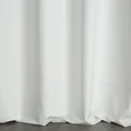 Zasłona JASPER z welwetu zdobiona połyskującym pasem cekinów - 140 x 250 cm - biały 3