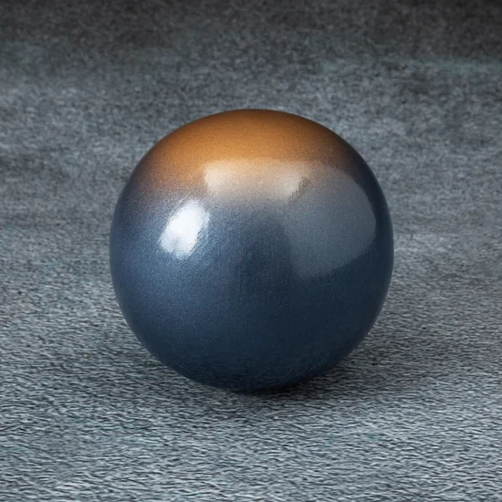 Kula ceramiczna NESSA z efektem ombre - ∅ 10 x 10 cm - niebieski