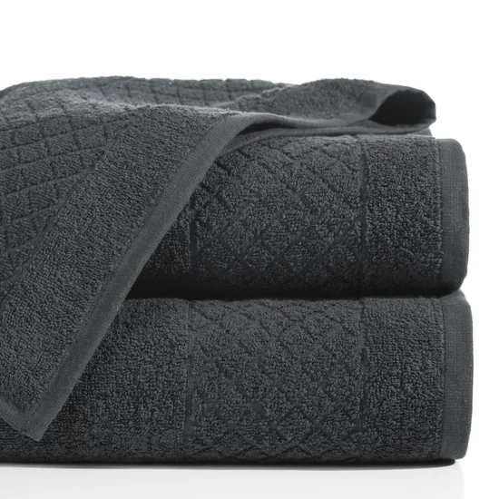 Ręcznik Karen - 70 x 140 cm - czarny