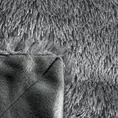 DESIGN 91 Koc TIFFANY o strukturze miękkiego futra ze srebrną nitką - 200 x 220 cm - stalowy 4