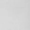 Zasłona gotowa EMMA w pionowe pasy z tkaniny przeplatanej srebrną nicią - 290 x 145 cm - biały 4