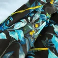 DIVA LINE Komplet pościeli bawełnianej z motywem niebieskich gałązek - 220 x 200 cm - wielokolorowy 4