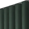 Zasłona DORA z gładkiej i miękkiej w dotyku tkaniny o welurowej strukturze - 50 x 260 cm - ciemnozielony 7