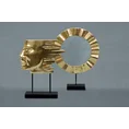Figurka ceramiczna  KALI złota maska - 27 x 6 x 34 cm - złoty 3