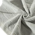 DIVA LINE Ręcznik KAMIL w kolorze srebrnym, przetykany złotą nitką - 70 x 140 cm - jasnopopielaty 6
