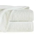 EUROFIRANY CLASSIC Ręcznik GŁADKI jednokolorowy klasyczny - 70 x 140 cm - biały 1