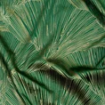 PIERRE CARDIN zasłona welwetowa GOJA z błyszczącym nadrukiem w formie liści miłorzębu - 140 x 250 cm - zielony 12