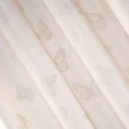 DESIGN 91 Dekoracja okienna MARIPOS z gładkiej tkaniny z wypukłym nadrukiem  świecących  motyli - 140 x 250 cm - różowy 9