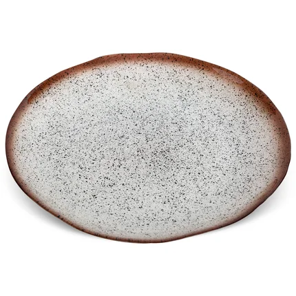 TERRA COLLECTION Patera SEVILLE ze szkła artystycznego dwukolorowa TERRA COLLECTION Patera SEVILLE ze szkła artystycznego dwukolorowa - ∅ 31 x 3 cm