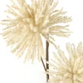 GAŁĄZKA Z DMUCHAWCAMI kwiat sztuczny dekoracyjny - 60 cm - kremowy 2