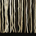 Zasłona JASPER z welwetu zdobiona połyskującym pasem cekinów - 140 x 250 cm - czarny 8