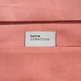 TERRA COLLECTION Komplet pościeli AVINION 1 z bawełny z ozdobną kantą i lamówką na poduszkach - 160 x 200 cm - pudrowy róż 14