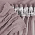 Zasłona DORA z gładkiej i miękkiej w dotyku tkaniny o welurowej strukturze - 180 x 240 cm - wrzosowy 9