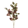 Gałązka z dwukolorowymi listeczkami - dł. 93 cm dł. kwiat 57 cm - fioletowy 1