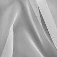 Firana gotowa SIMONE z gładkiego woalu uszyta na taśmie flex - 140 x 300 cm - biały 8