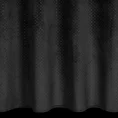 Zasłona ARIADNA z welwetu zdobiona lśniącymi diamencikami - 140 x 250 cm - czarny 3