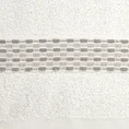 Ręcznik RIVA chłonny i wytrzymały z przeplataną bordiurą - 70 x 140 cm - kremowy 2