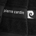 PIERRE CARDIN Komplet 3 szt ręczników NEL w eleganckim opakowaniu, idealne na prezent - 40 x 34 x 9 cm - czarny 5
