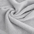 Ręcznik jednokolorowy klasyczny srebrny - 50 x 100 cm - jasnoszary 5