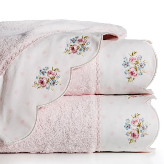 Ręcznik Erin - 50 x 90 cm - różowy