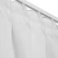 Zasłona MILAN jednokolorowa z tkaniny zaciemniającej typu blackout - 140 x 300 cm - biały 9