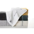 PIERRE CARDIN Ręcznik NEL w kolorze stalowym, z żakardową bordiurą - 30 x 50 cm - stalowy 6