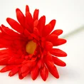 GERBERA kwiat sztuczny dekoracyjny - dł. 52 cm śr. kwiat 11 cm - czerwony 2