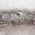 Obraz BEACH ręcznie malowany na płótnie kolaż z efektem 3D - 100 x 50 cm - srebrny 2