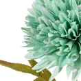 CHRYZANTEMA sztuczny kwiat dekoracyjny z płatkami z jedwabistej tkaniny - ∅ 12 x 63 cm - miętowy 2