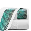 EWA MINGE Komplet ręczników COLLIN w eleganckim opakowaniu, idealne na prezent! - 2 szt. 70 x 140 cm - biały 2