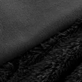 DESIGN 91 Koc TIFFANY 1 ciepły i miły o strukturze miękkiego futra - 170 x 210 cm - czarny 6