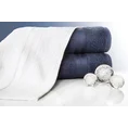 Ręcznik bawełniany z gładką bordiurą - 70 x 140 cm - biały 2