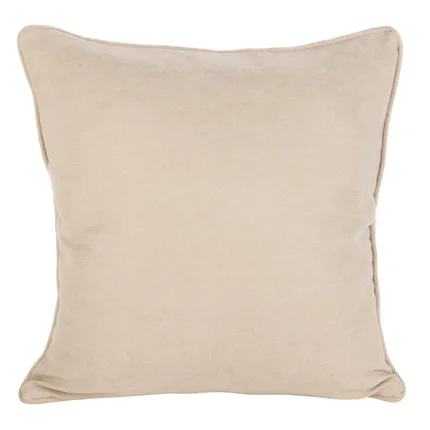 TERRA COLLECTION Poszewka SEVILLE z tkaniny o naturalnym splocie z wypustką na brzegach TERRA COLLECTION Poszewka SEVILLE z tkaniny o naturalnym splocie z wypustką na brzegach - 50 x 50 cm