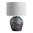 Lampka stołowa ELIA 02 na ceramicznej podstawie w stylu boho - ∅ 38 x 58 cm - kremowy 6
