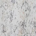 Zasłona MIRELA z miękkiego  welwetu z przecieranym wzorem - 140 x 270 cm - kremowy 12