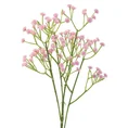 GIPSÓWKA RÓŻOWA gałązka, kwiat sztuczny dekoracyjny - dł. 65 cm dł. z kwiatami 22 cm śr. kwiat 0,5 cm - różowy 1