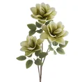 MAGNOLIA sztuczny kwiat dekoracyjny z plastycznej pianki foamirian - ∅ 14 x 68 cm - jasnozielony 1