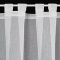 Zazdrostka KATRIN zdobiona subtelną aplikacją oraz gipiurą - 150 x 40 cm - biały 5