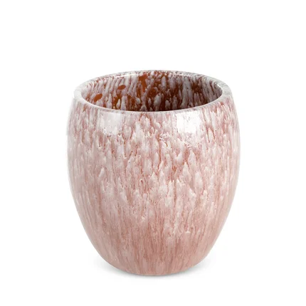 Dwukolorowa doniczka MARK z glinki ceramicznej Dwukolorowa doniczka MARK z glinki ceramicznej - ∅ 19 x 19 cm