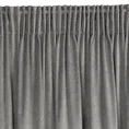 Zasłona RIVA z miękkiego welwetu z drobnym marmurowym wzorem - 140 x 270 cm - popielaty 6