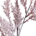 Zimowa gałązka z efektem szronu - 76 cm - różowy 2