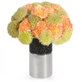 GOŹDZIK kwiat sztuczny dekoracyjny - dł. 40 cm śr. kwiat 9 cm - ciemnoróżowy 2