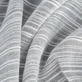 Firana ARIA w poprzeczne prążki z efektem deszczyku, półprzezroczysta - 140 x 250 cm - szary 8