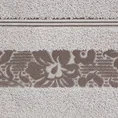 EUROFIRANY CLASSIC Ręcznik SYLWIA 1 z żakardową bordiurą tkaną w ornamentowy wzór - 50 x 90 cm - liliowy 2